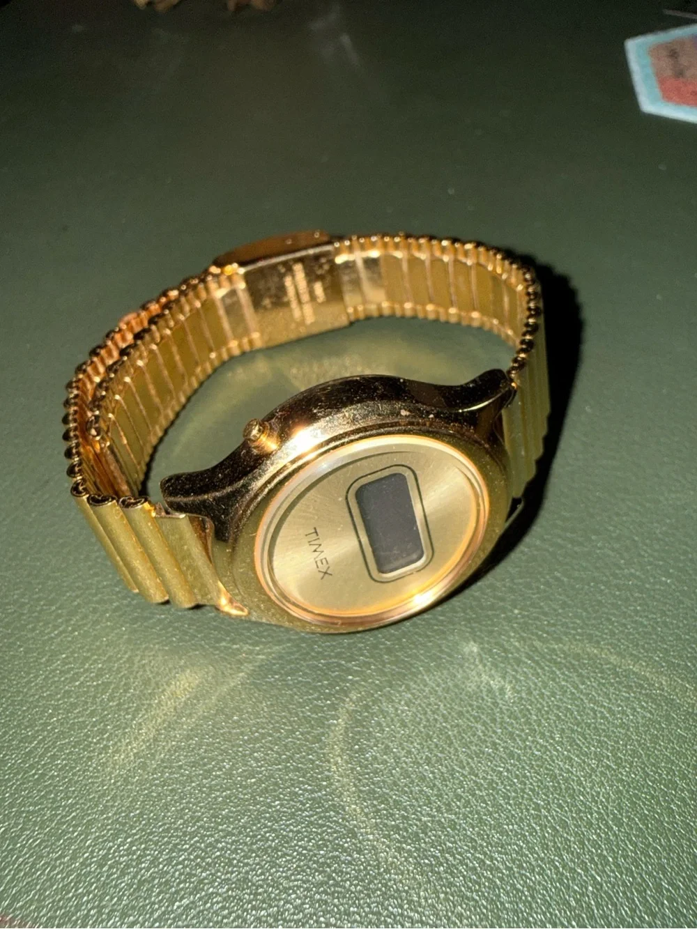 Timex Gold-Tone Digital Watch